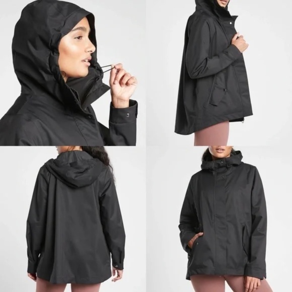 Athleta Sutro Jacket, BLACK SIZE XLT